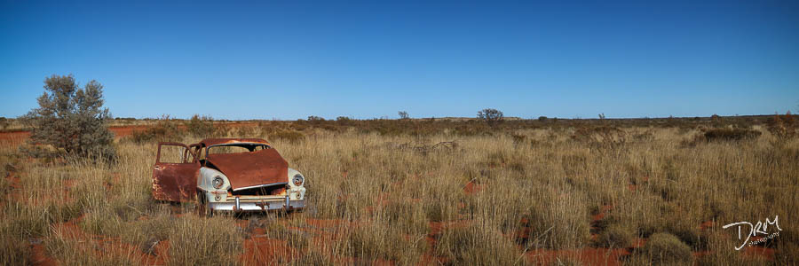 Outback Wreck, Central Australia